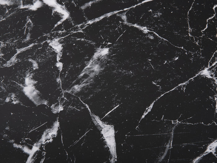 present time - Dienblad Marble Look - Zwart - 34x30x1 cm