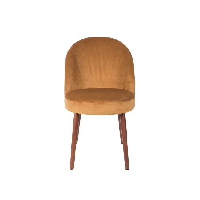 Dutchbone Barbara Eetkamerstoelen Camel - Set van 2 - Bruin