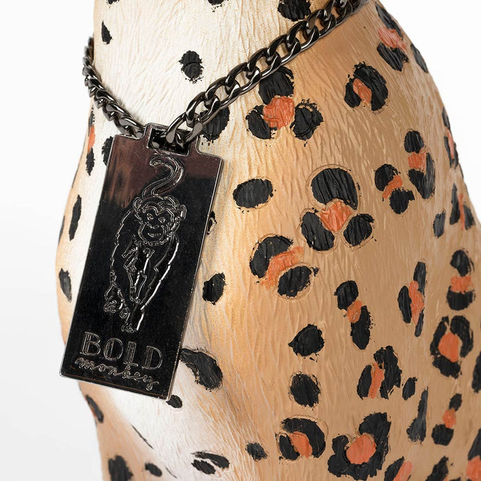 Bold Monkey Proudly Crowned Panther bijzettafel spotted - Beige