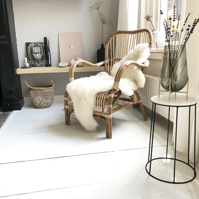 Sweet Living - Rotan Voetenbankje - 46x58xH33 cm