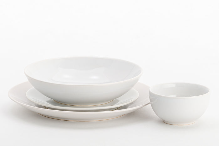 Lite-Body Serviesset Hermes wit - 6 personen - 24 delig