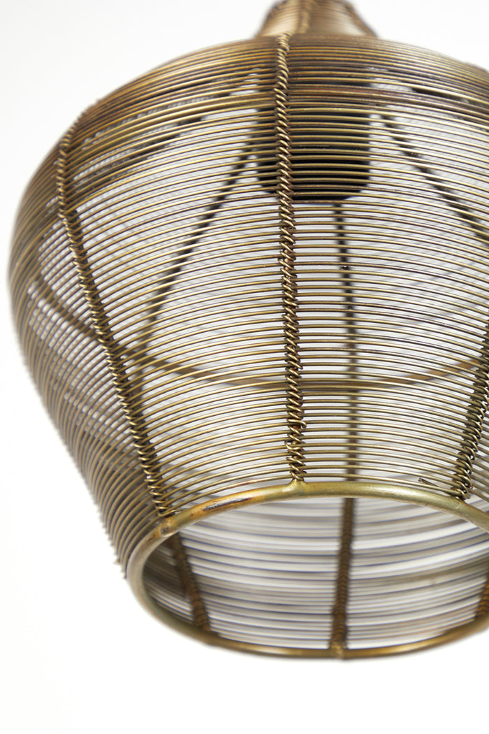 Light & Living - Hanglamp ALVARO - 100x20x122cm - Brons