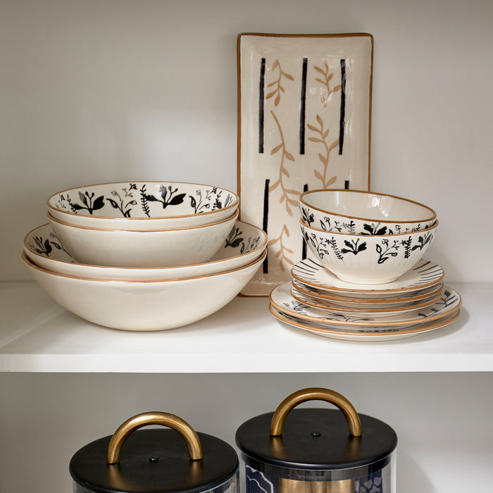 Riviera Maison Pastabord Romance D'Amour Blauw