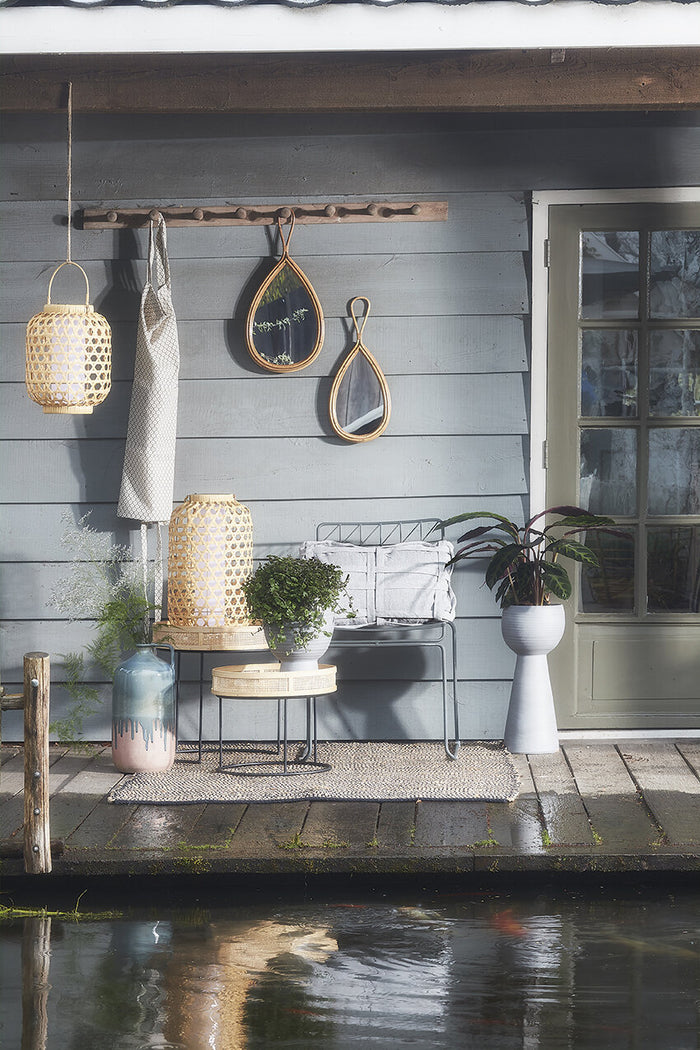 Mica Decorations Leandro Bijzettafel - Set van 2 - H45 cm - Zwart