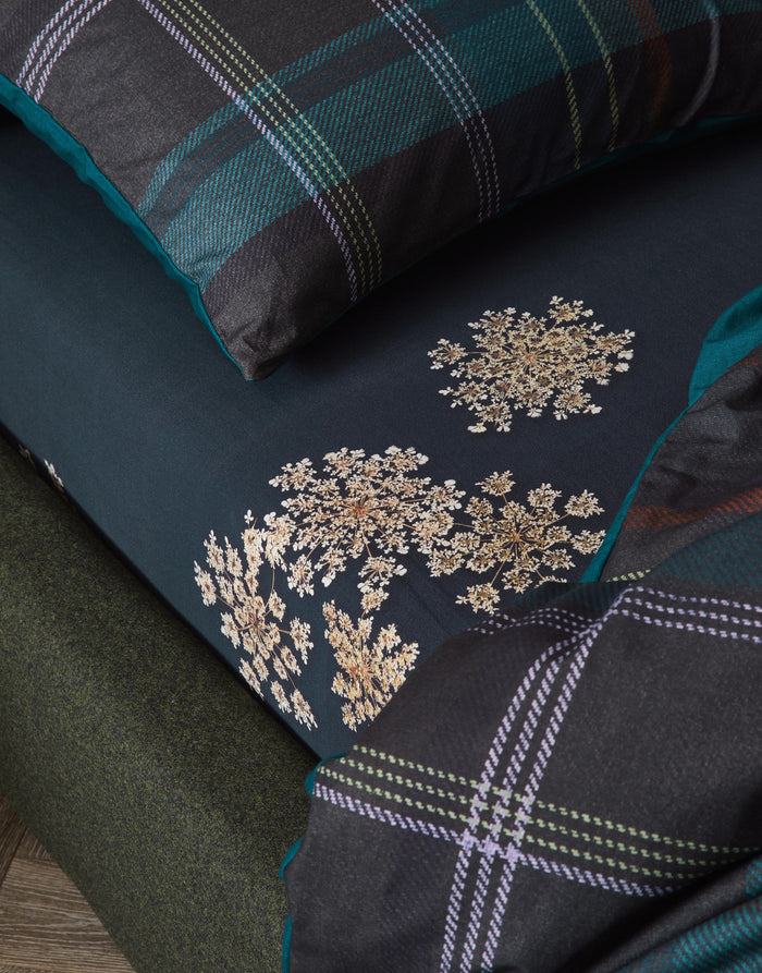 Essenza Lauren Hoeslaken Indigo Blue 180 x 200 cm