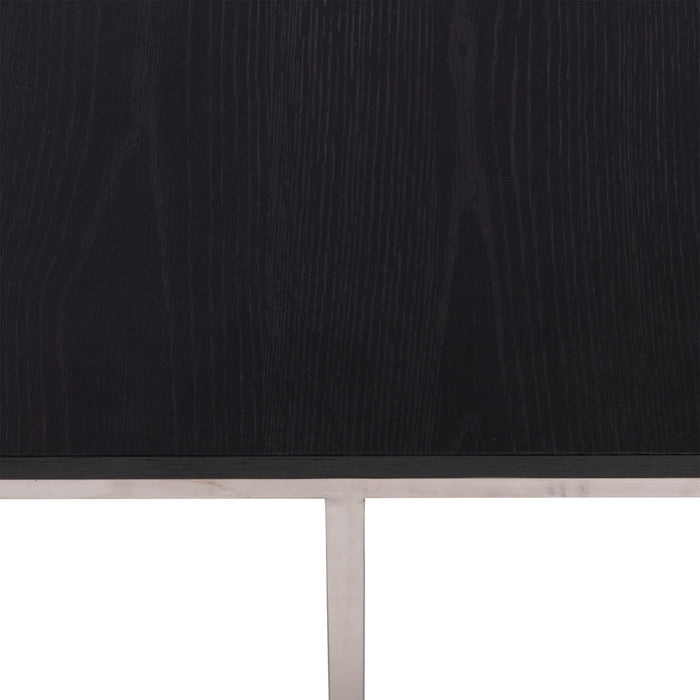 Riviera Maison Nomad Cofee Table S|5, black - 106.0x106.0x51.0 cm