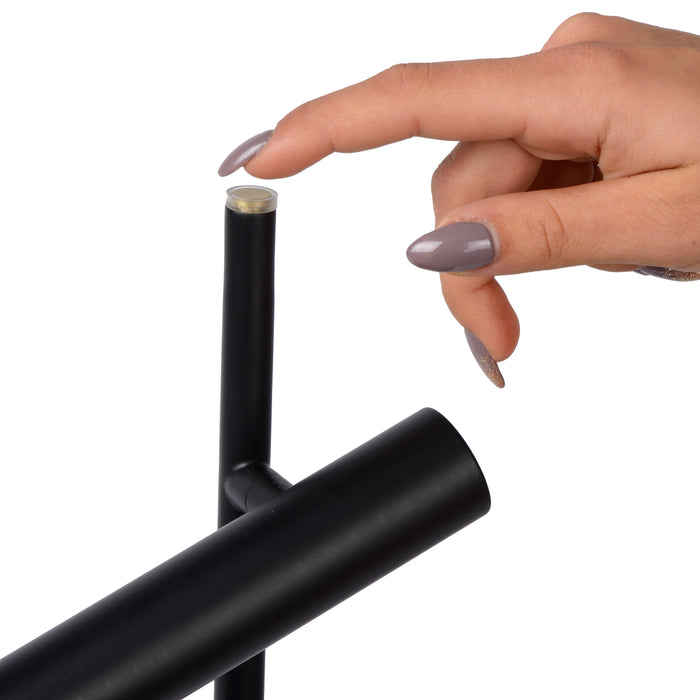 Lucide Philon Vloerlamp Zwart - 1 x Geïntegreerde LED