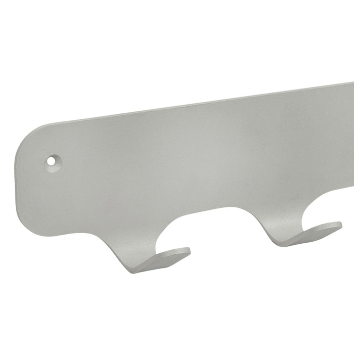 Gorillz Rounded Four - Wandkapstok - 40x6x7,8cm - Grijs