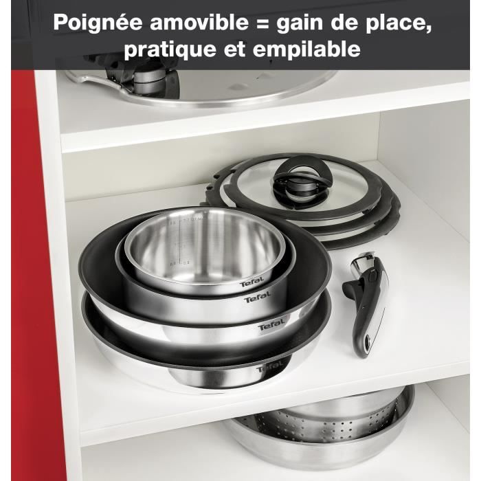 TEFAL INGENIO EMOTION 22-delige pannenset - Inclusief inductie