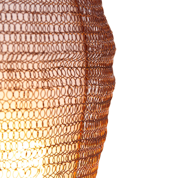 QAZQA Oosterse wandlamp brons 45 cm - Nidum