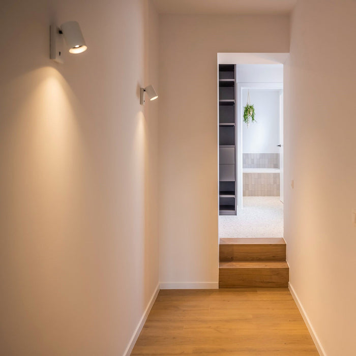 Atmooz Wandlamp Nuo - Wit Industriele Muurverlichting