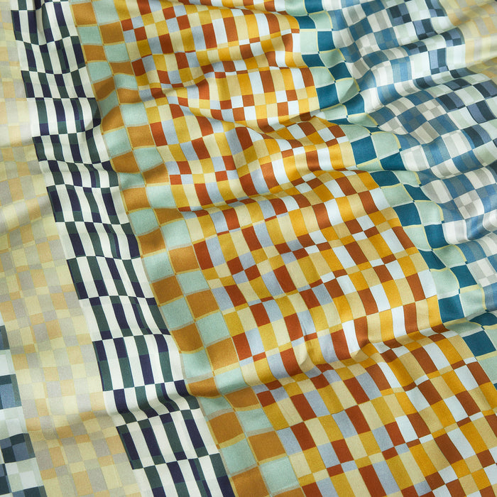 Essenza Stach Dekbedovertrek Autumn yellow 240 x 220 cm