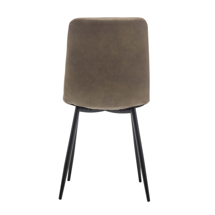 Furnihaus Eetkamerstoel Jaxx - Groen - Set van 4