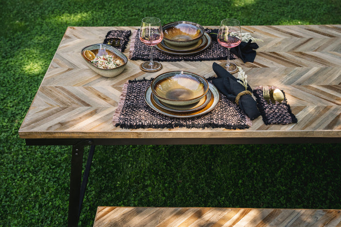 Bazar Bizar - De Colonial Onderzetter - Naturel Bruin