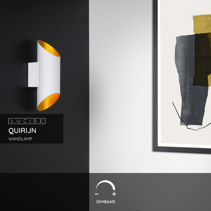 Lucide QUIRIJN Wandlamp - Wit