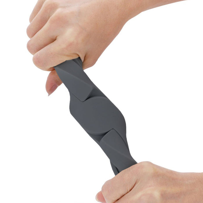 Krumble Opvouwbare silicone pannenonderzetter - Antraciet