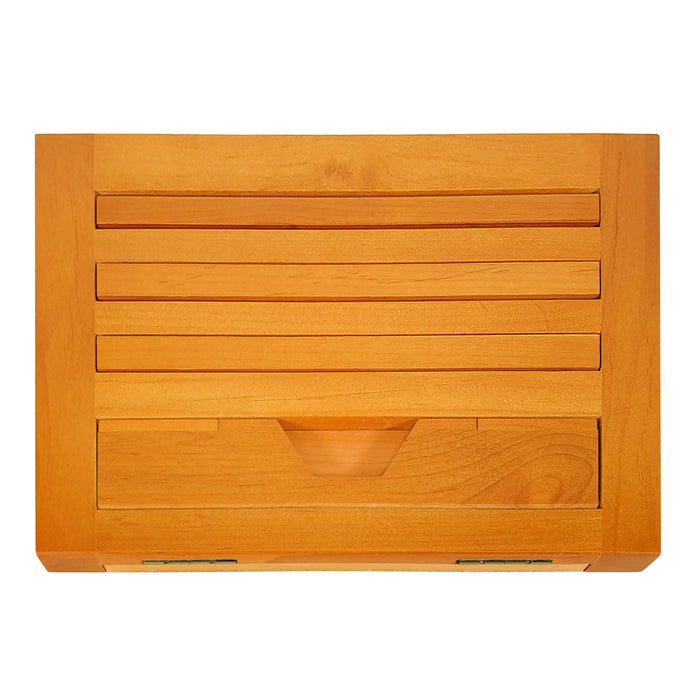 QUVIO Kookboekstandaard | Boekenstandaard | Tabletstandaard - Hout