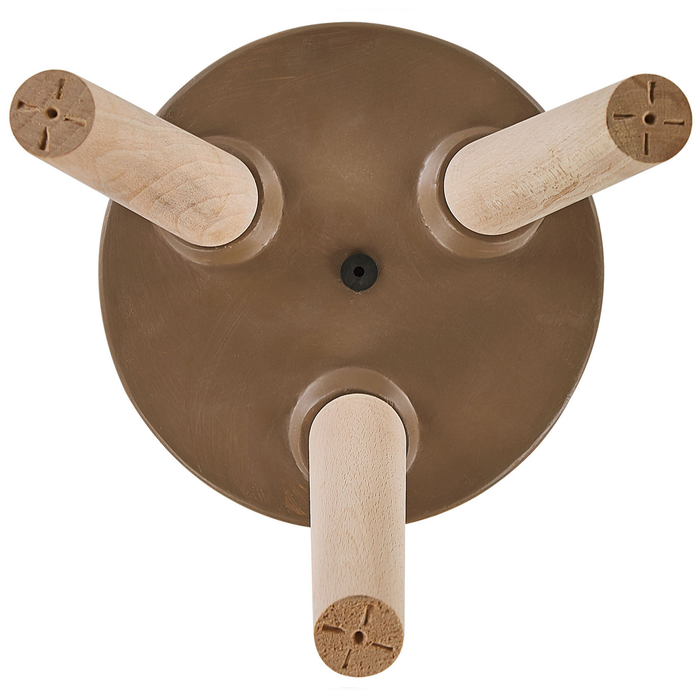 Beliani - KOTTES - Plantenbak - Lichtbruin - 22 cm - Magnesiumoxide