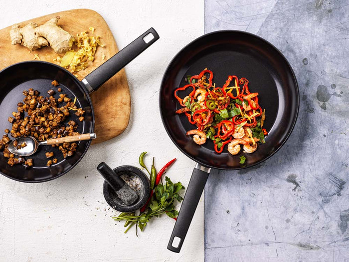 Gero Erik Aluminium Wok - 28cm - PFAS-vrij