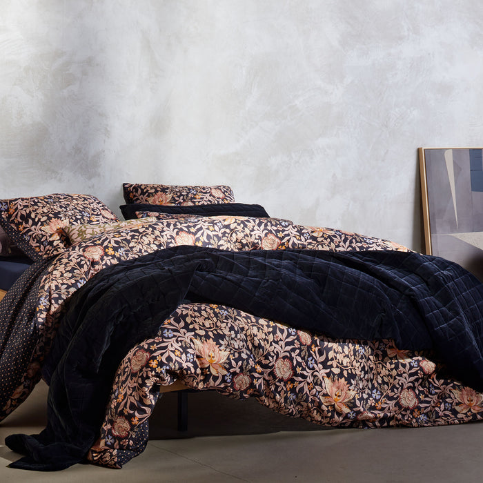 Essenza Ophelia Dekbedovertrek Nightblue 240 x 220 cm