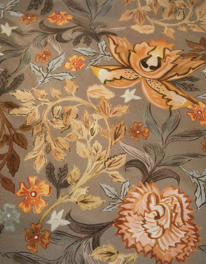 Essenza Veron Dekbedovertrek Winter brown 240 x 220 cm