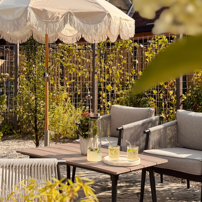 Krumble Waterglas vintage - 260 ml - Set van 6