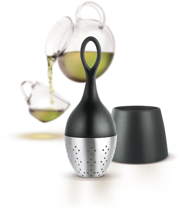 Thee ei Floatea Zwart - AdHoc