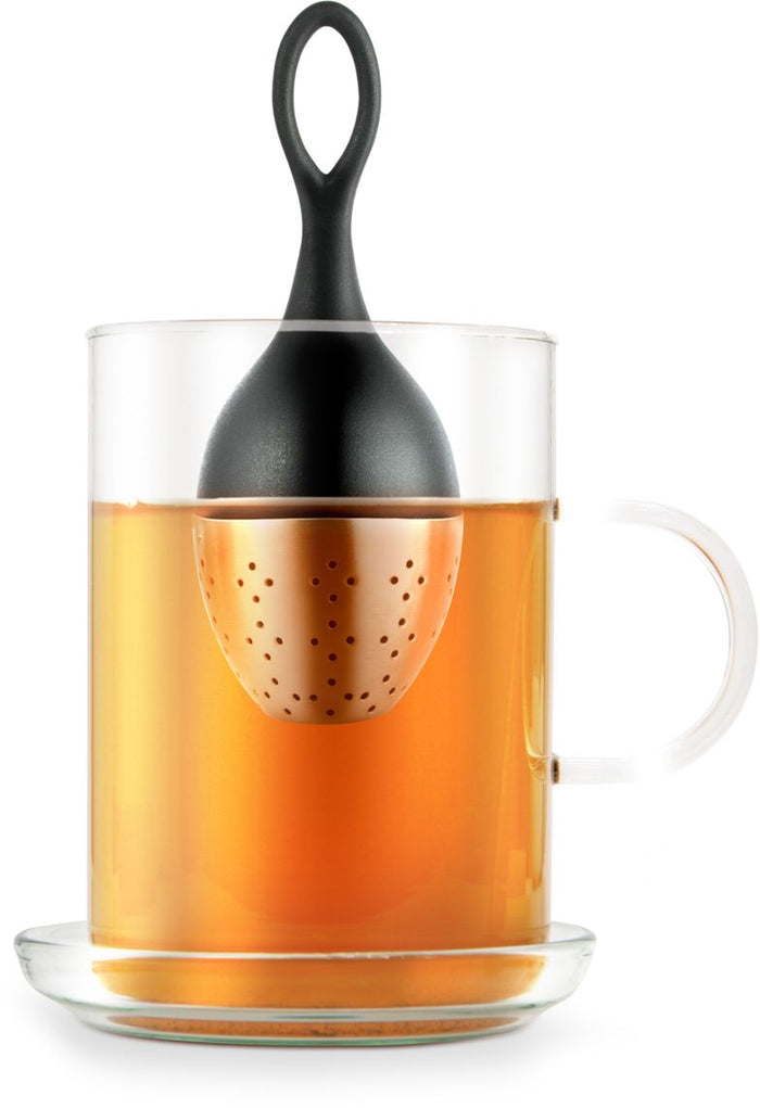 Thee ei Floatea Zwart - AdHoc