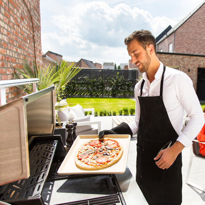 Boretti Pizzaplaat - L 34,7 x B 35,2 cm