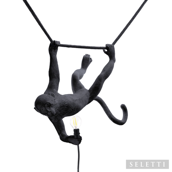 Seletti Monkey Outdoor Lampresin Aan Touw