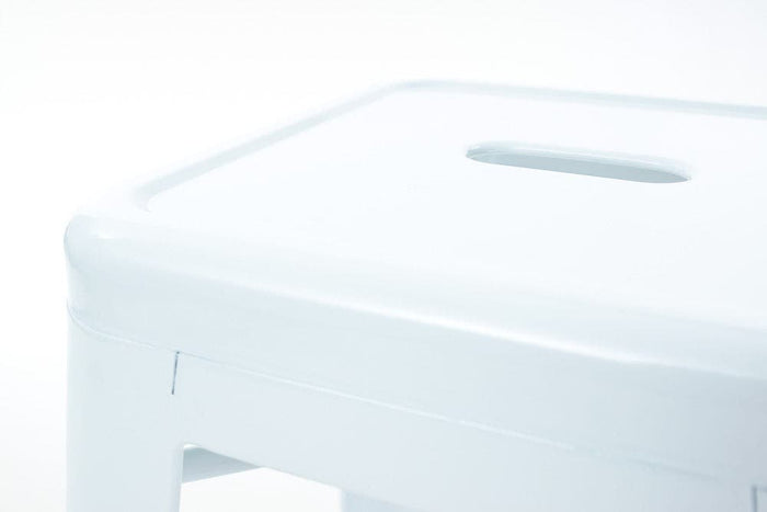 Legend Metalen barkruk wit - 65 cm