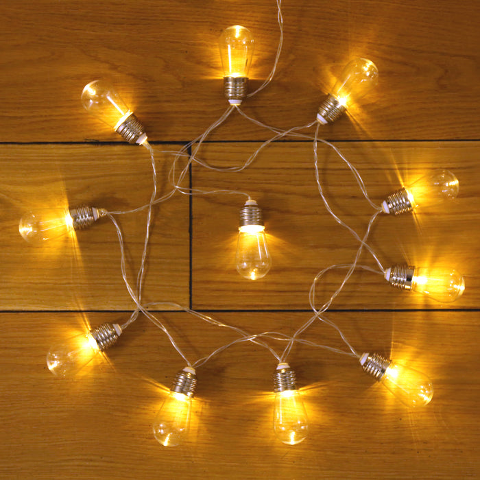 Kikkerland Edison Bulb Partysnoer 2,5m/10 lampjes