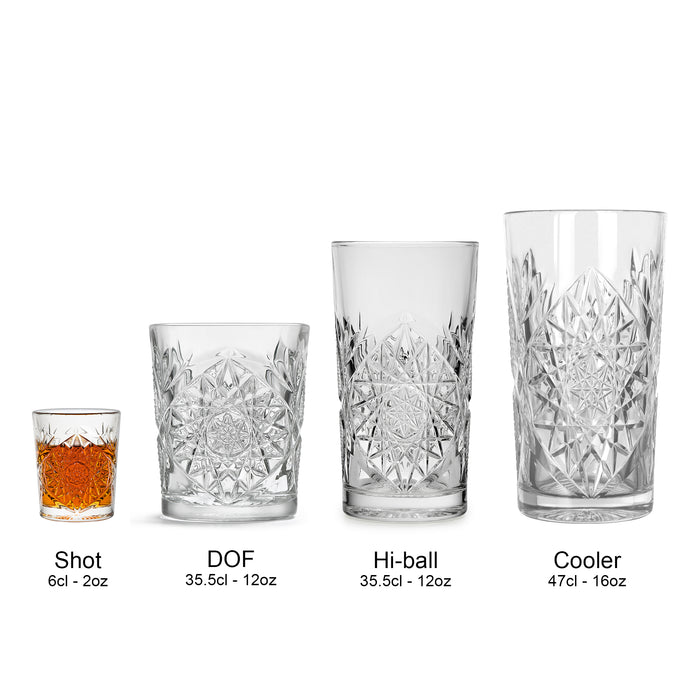 Libbey Hobstar Shotglaasjes 0,06 L - 6 st.