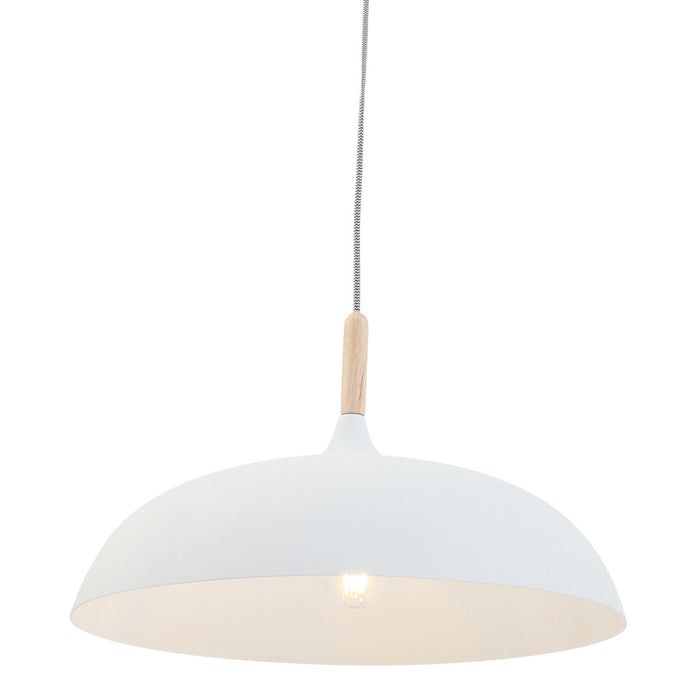 Mexlite Hanglamp Wit Ø 45cm E27 Fitting
