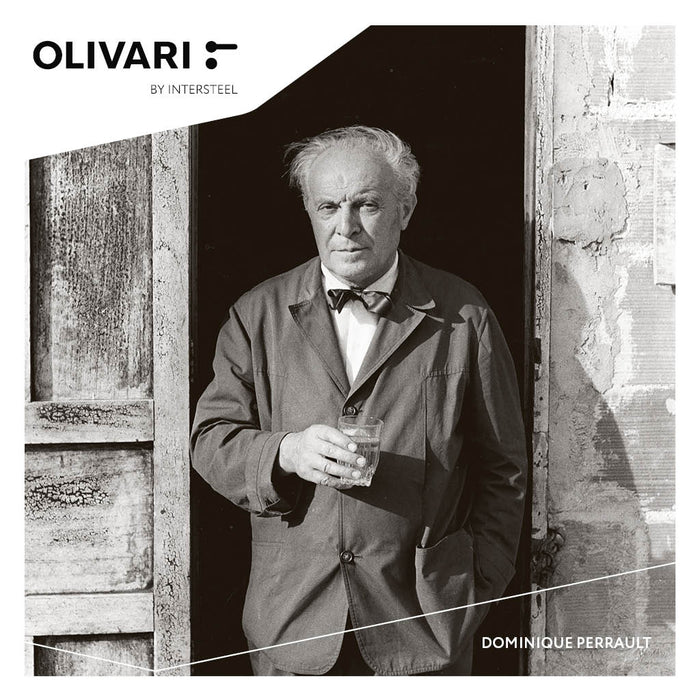 Olivari deurkruk Lama L op rozet messing mat titaan PVD