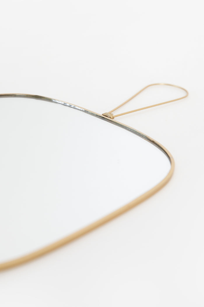 Sissy-Boy Goudkleurige spiegel met hanger