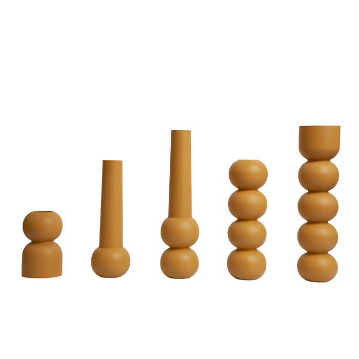 LEMON LILY, kandelaar cone high - old yellow