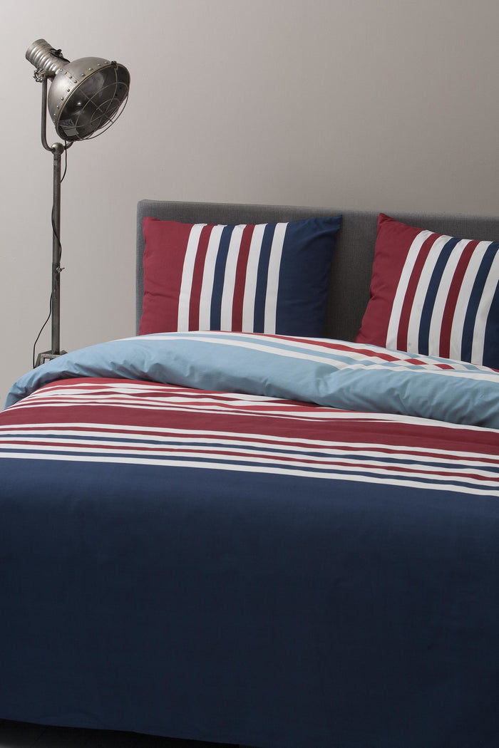 Ten Cate Katoenen Dekbedovertrek - 200x200|220 - Trone Stripe