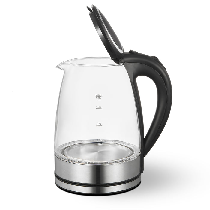 Daewoo DSWK30AT Glazen waterkoker - 1,7 L - 1500 W - LED-verlichting