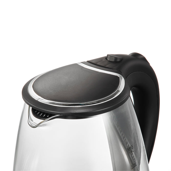 Daewoo DSWK30AT Glazen waterkoker - 1,7 L - 1500 W - LED-verlichting