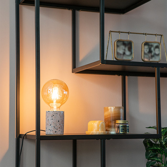 QAZQA Design tafellamp roze graniet - Baranda