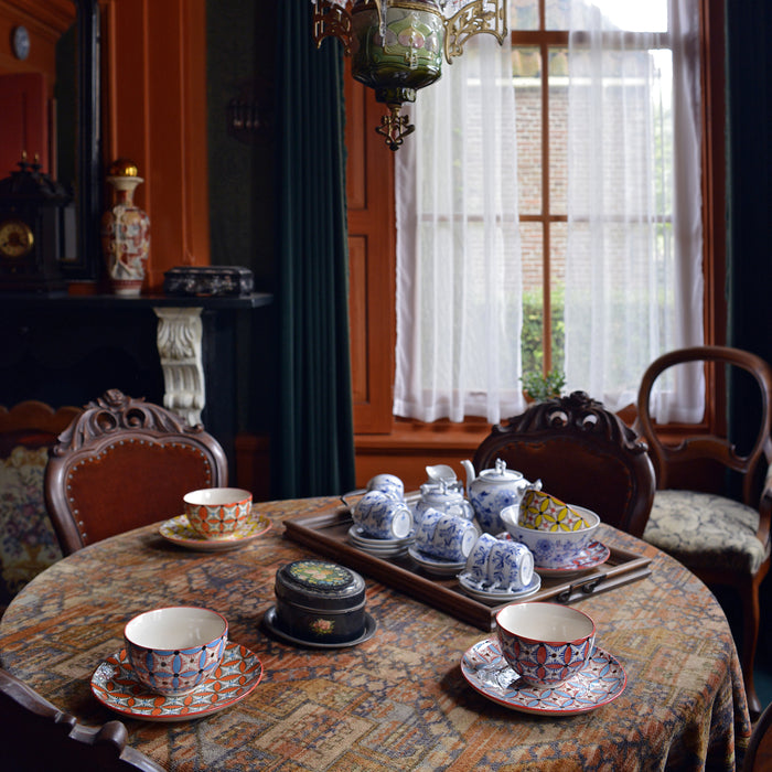 POLSPOTTEN Hippy Ontbijtborden - Set van 4