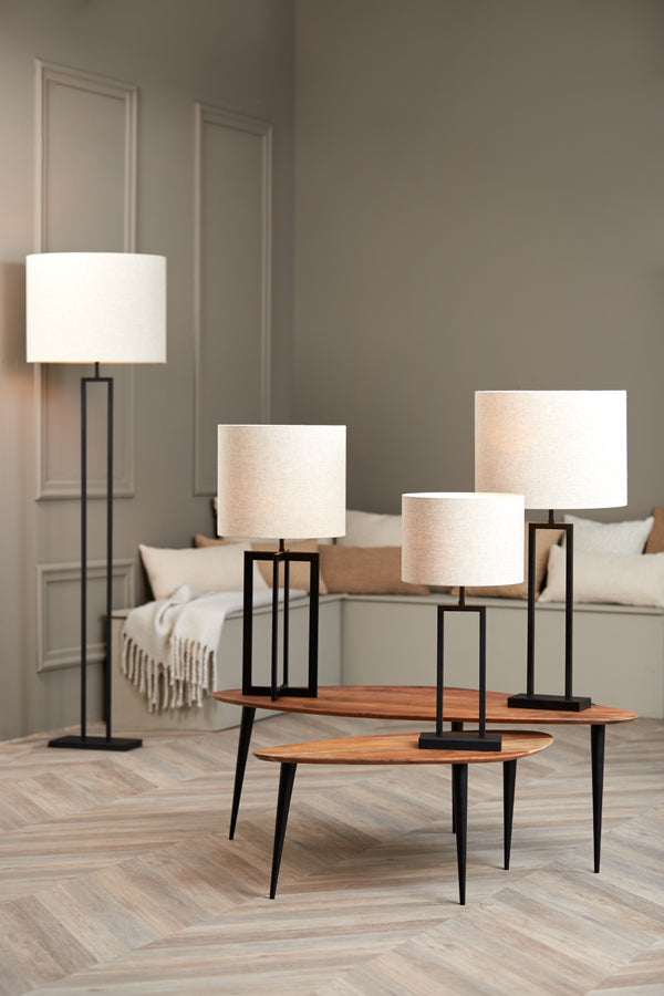 Light & Living Lampvoet Shiva - Zwart - 20x10x41cm