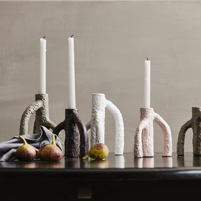 Nordal Mahe Kandelaar L - Wit