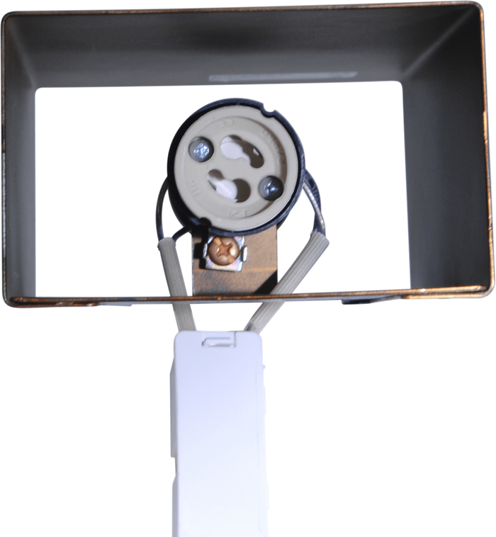 Masterlight Wandlamp Metallico H 22 cm B 10 cm antiek brons