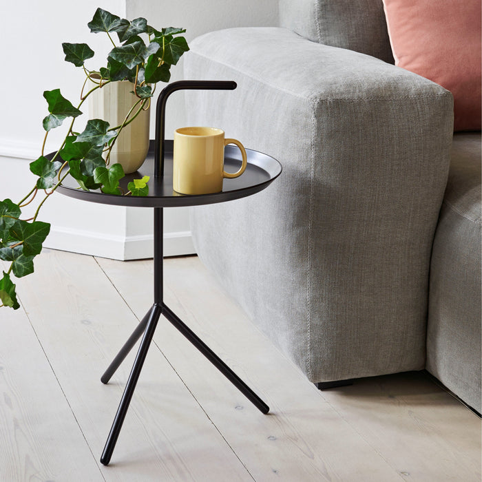 HAY DLM Bijzettafel XL - Ø 48 cm - Zwart