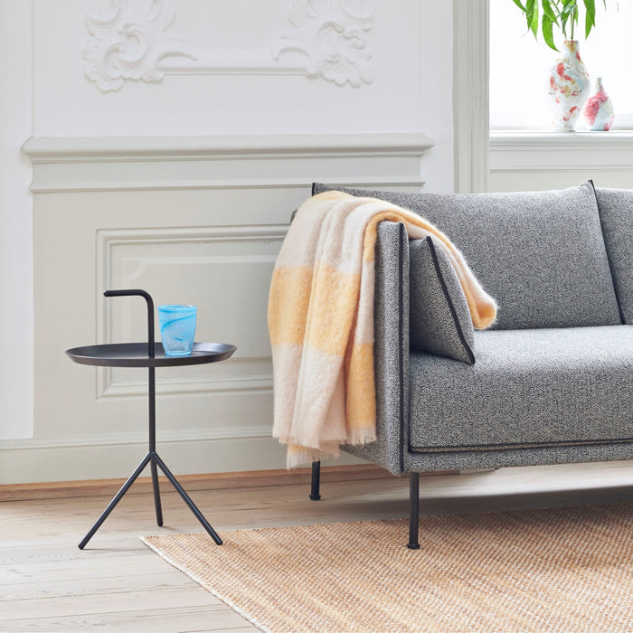 HAY DLM Bijzettafel XL - Ø 48 cm - Zwart