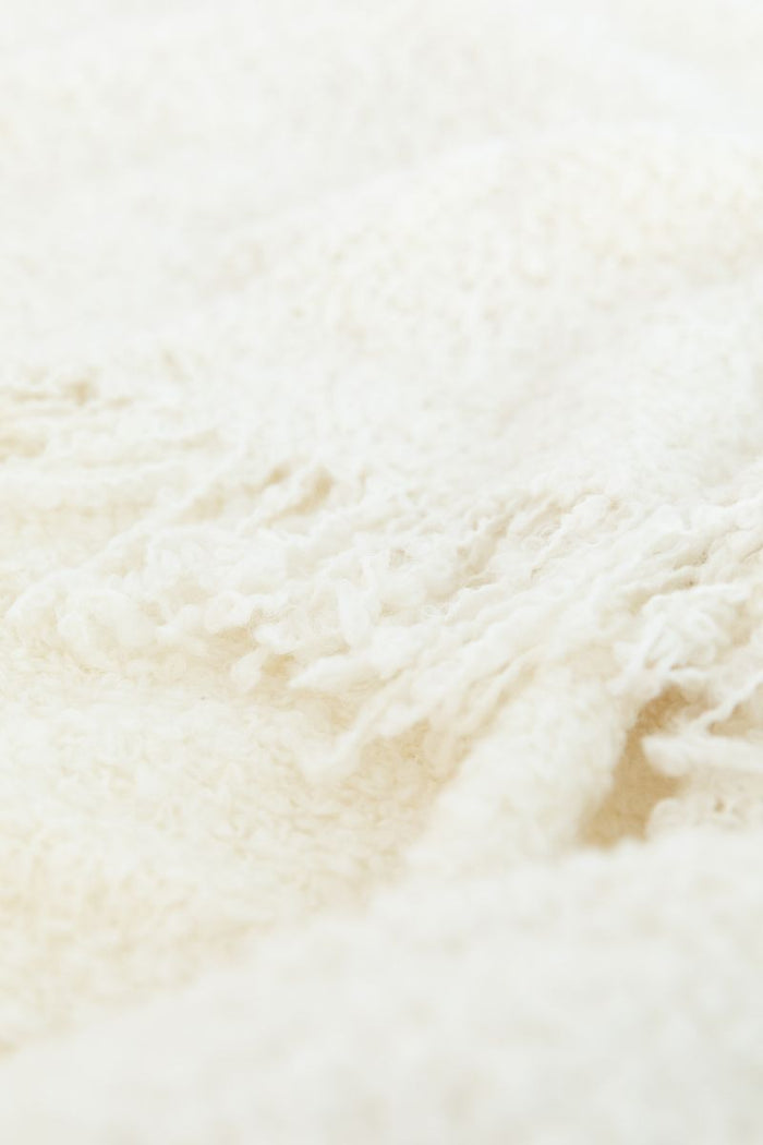 Sissy-Boy Ecru sprei teddy (130x180 cm)