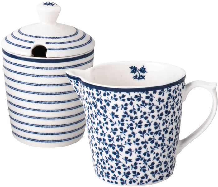 Laura Ashley Giftset Melkkan en Suikerpot