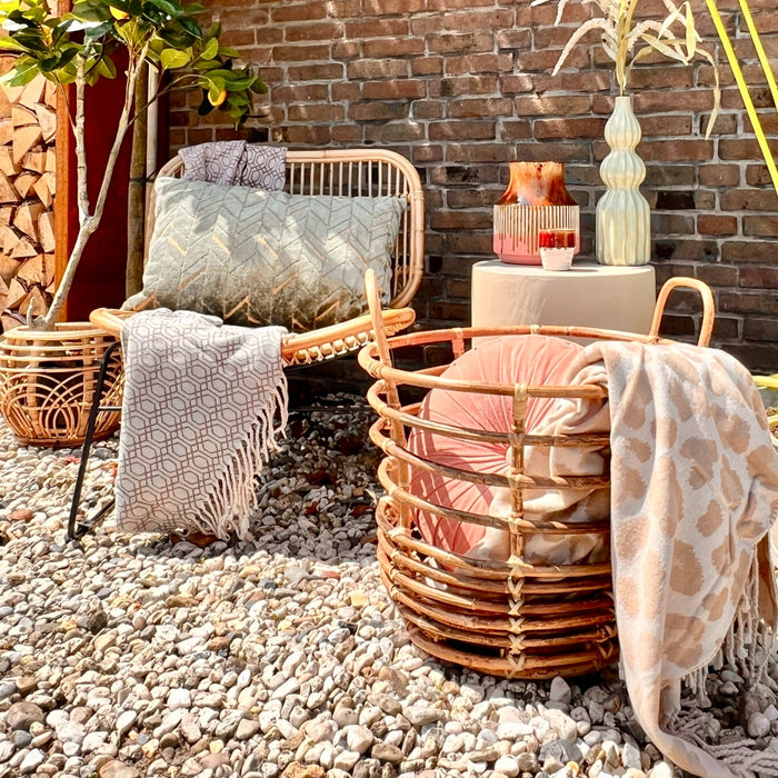 Dutch Decor plaid ELODIE - 140x180 cm Charcoal Gray